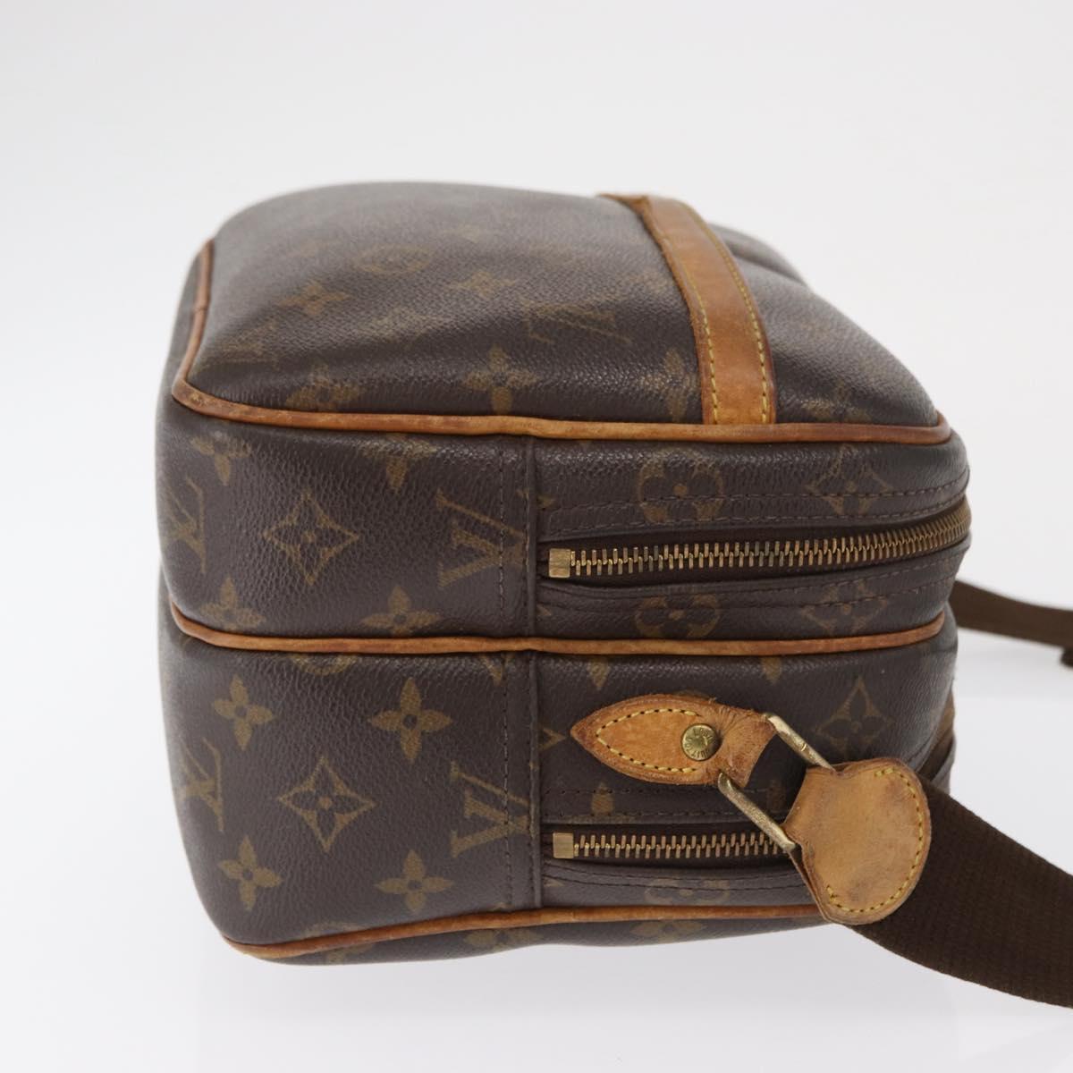 LOUIS VUITTON Monogram Reporter PM Shoulder Bag M45254 LV Auth SW1899