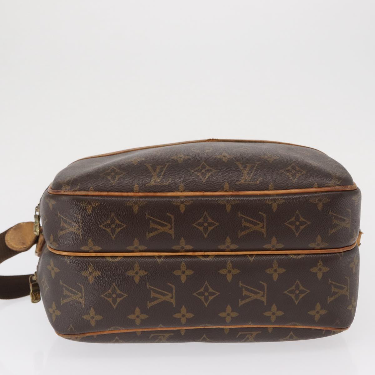 LOUIS VUITTON Monogram Reporter PM Shoulder Bag M45254 LV Auth SW1899