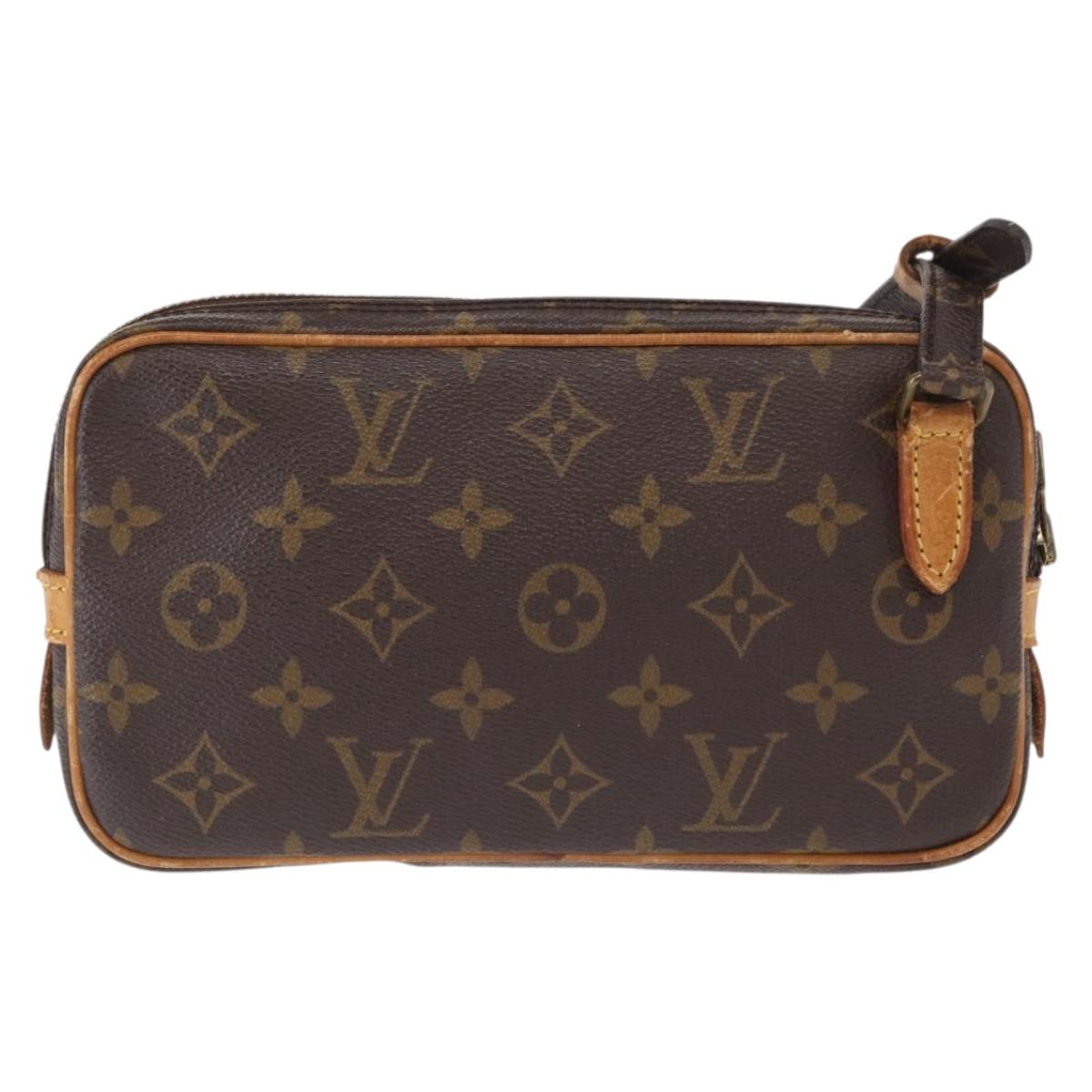 LOUIS VUITTON Monogram Marly Bandouliere Shoulder Bag M51828 LV Auth SW1906