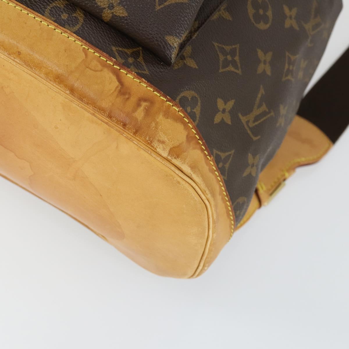 LOUIS VUITTON Monogram Montsouris GM Backpack M51135 LV Auth SW1914