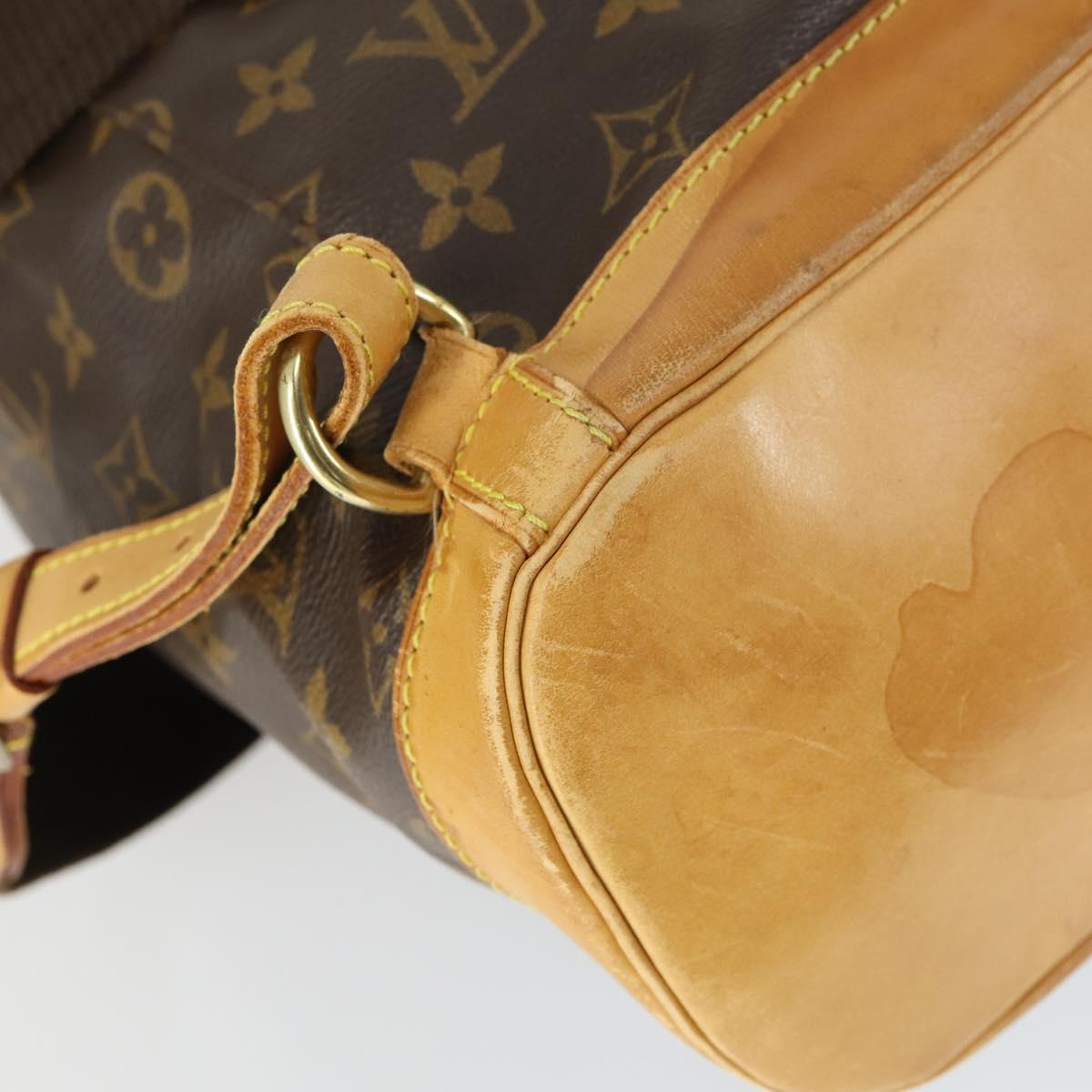 LOUIS VUITTON Monogram Montsouris GM Backpack M51135 LV Auth SW1914