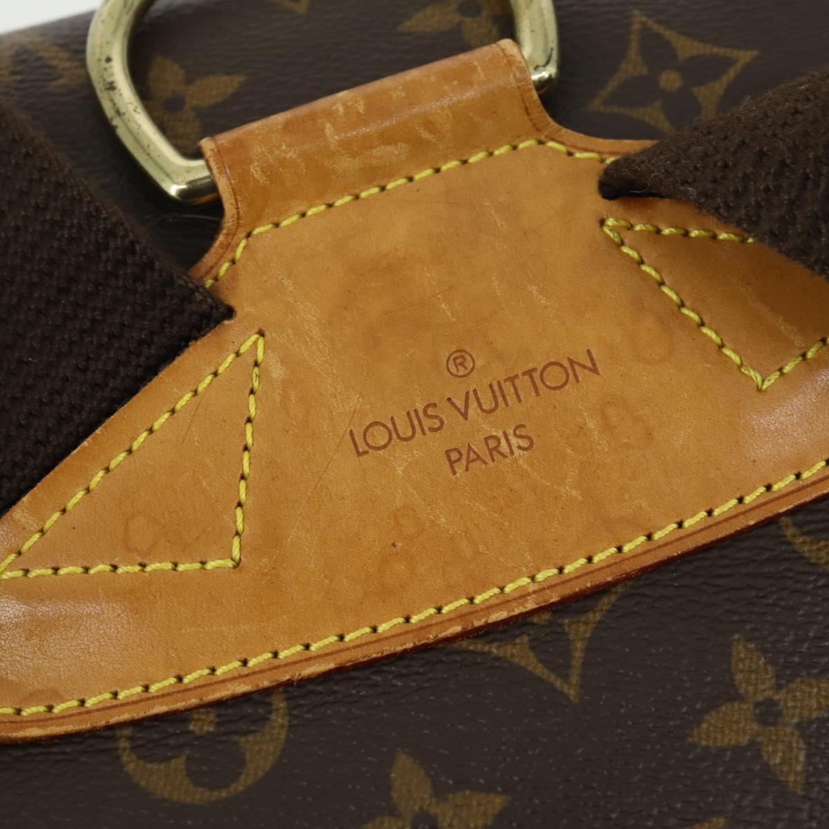 LOUIS VUITTON Monogram Montsouris GM Backpack M51135 LV Auth SW1914