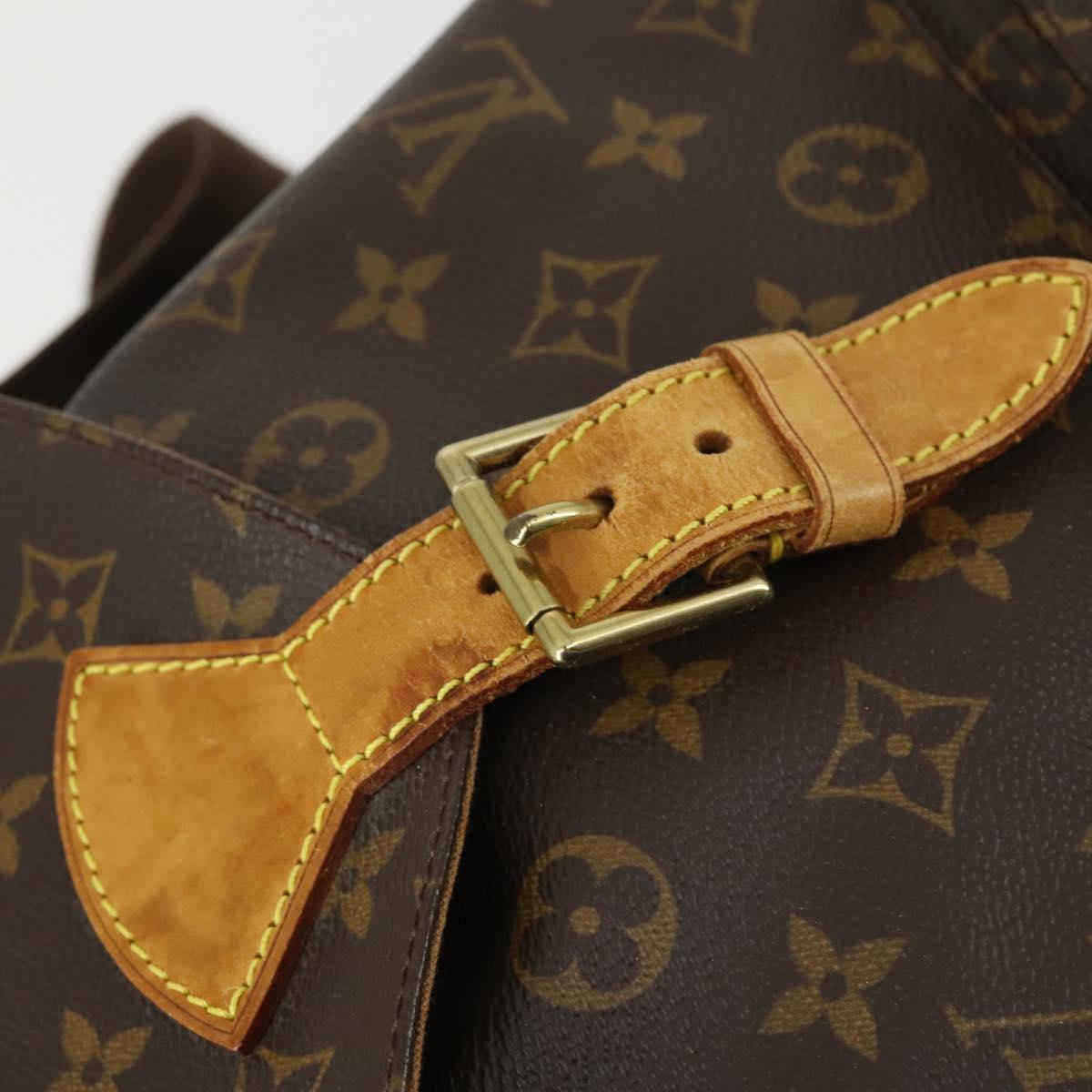 LOUIS VUITTON Monogram Montsouris GM Backpack M51135 LV Auth SW1914