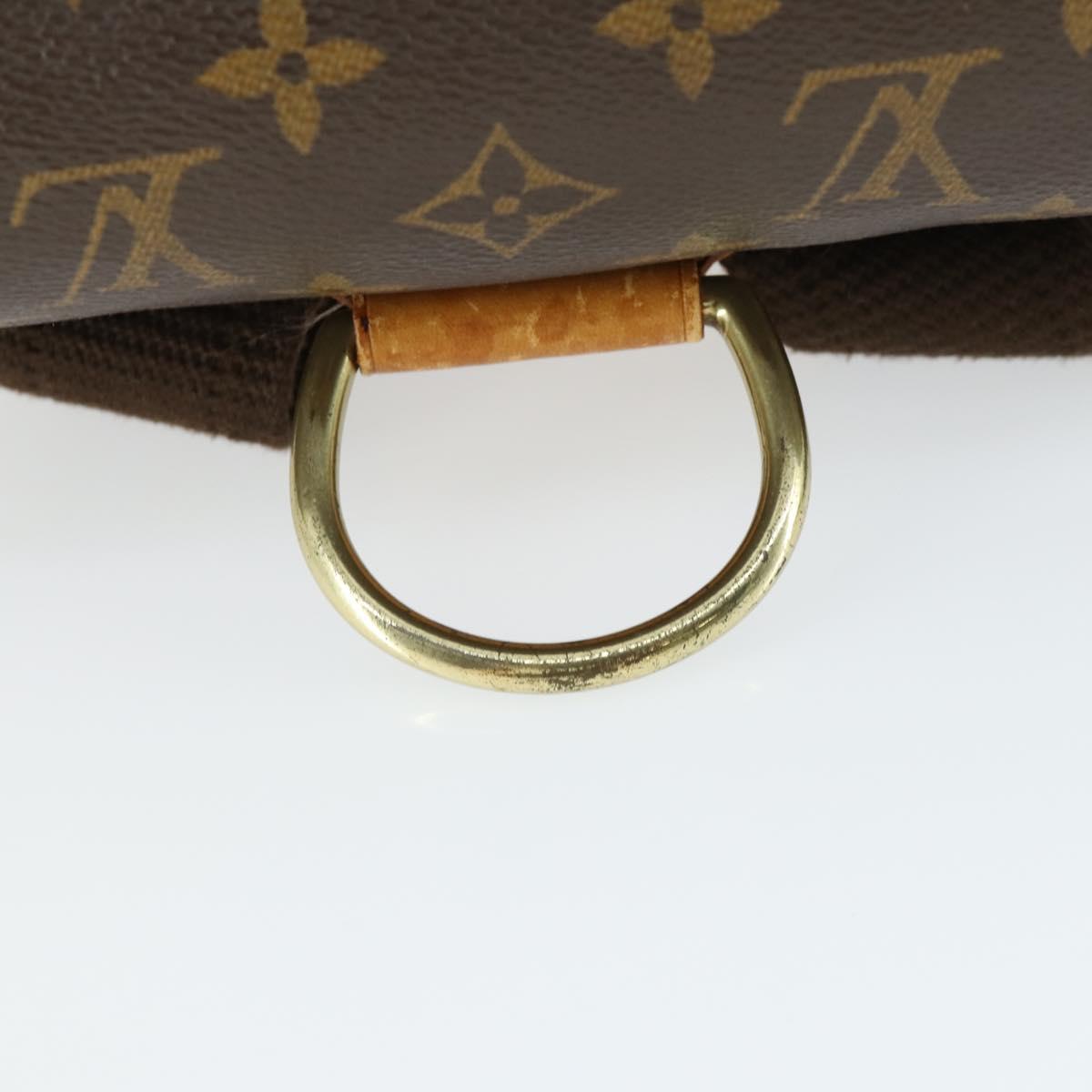 LOUIS VUITTON Monogram Montsouris GM Backpack M51135 LV Auth SW1914