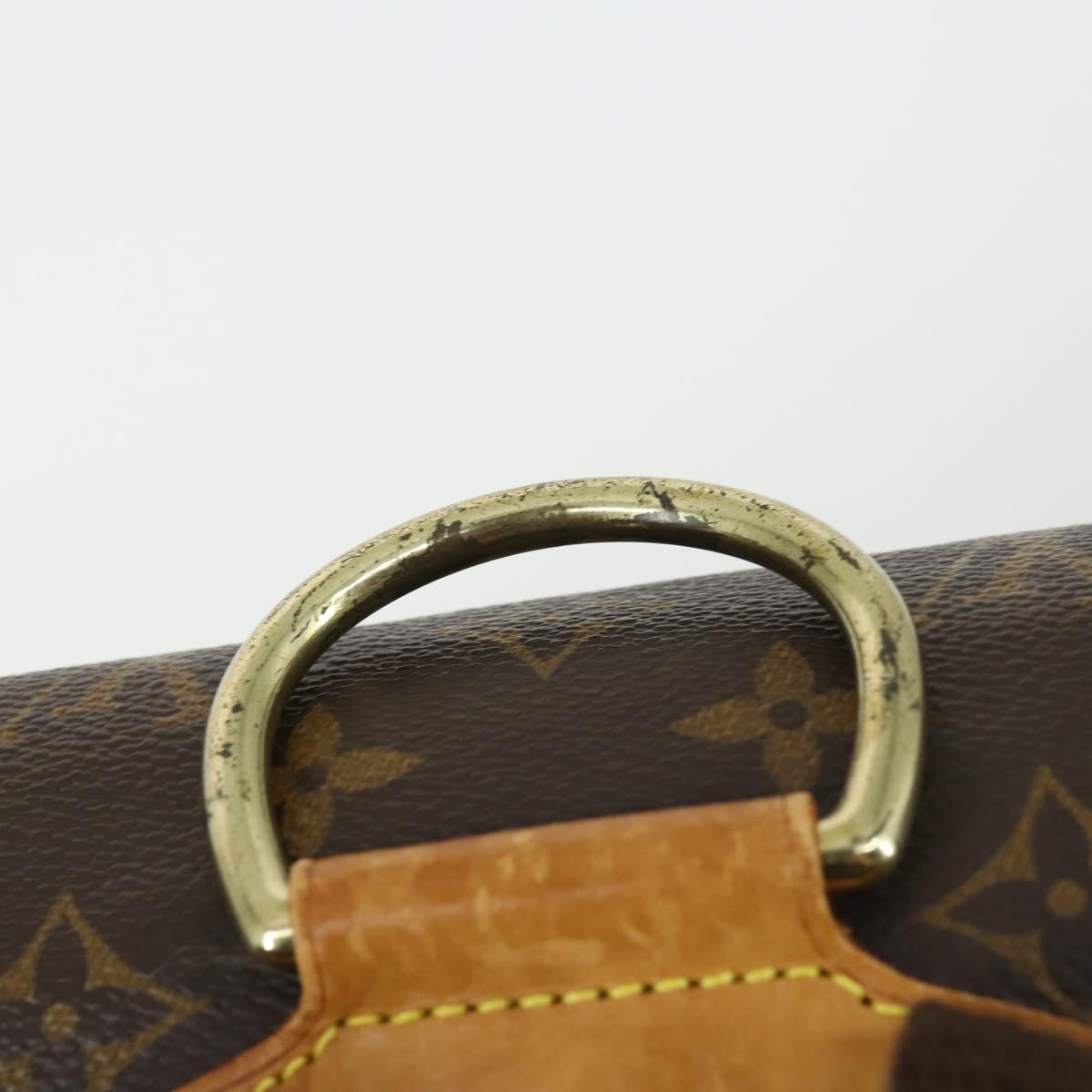 LOUIS VUITTON Monogram Montsouris GM Backpack M51135 LV Auth SW1914