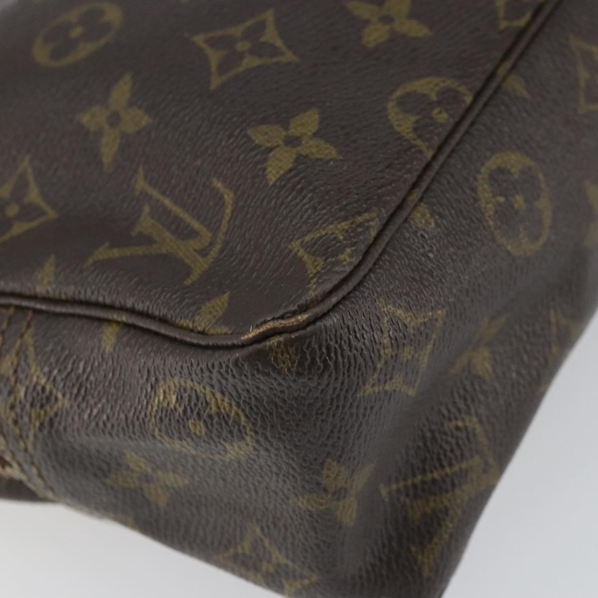 LOUIS VUITTON Monogram Trousse Toilette 28 Clutch Bag Vintage M47522 Auth SW1961