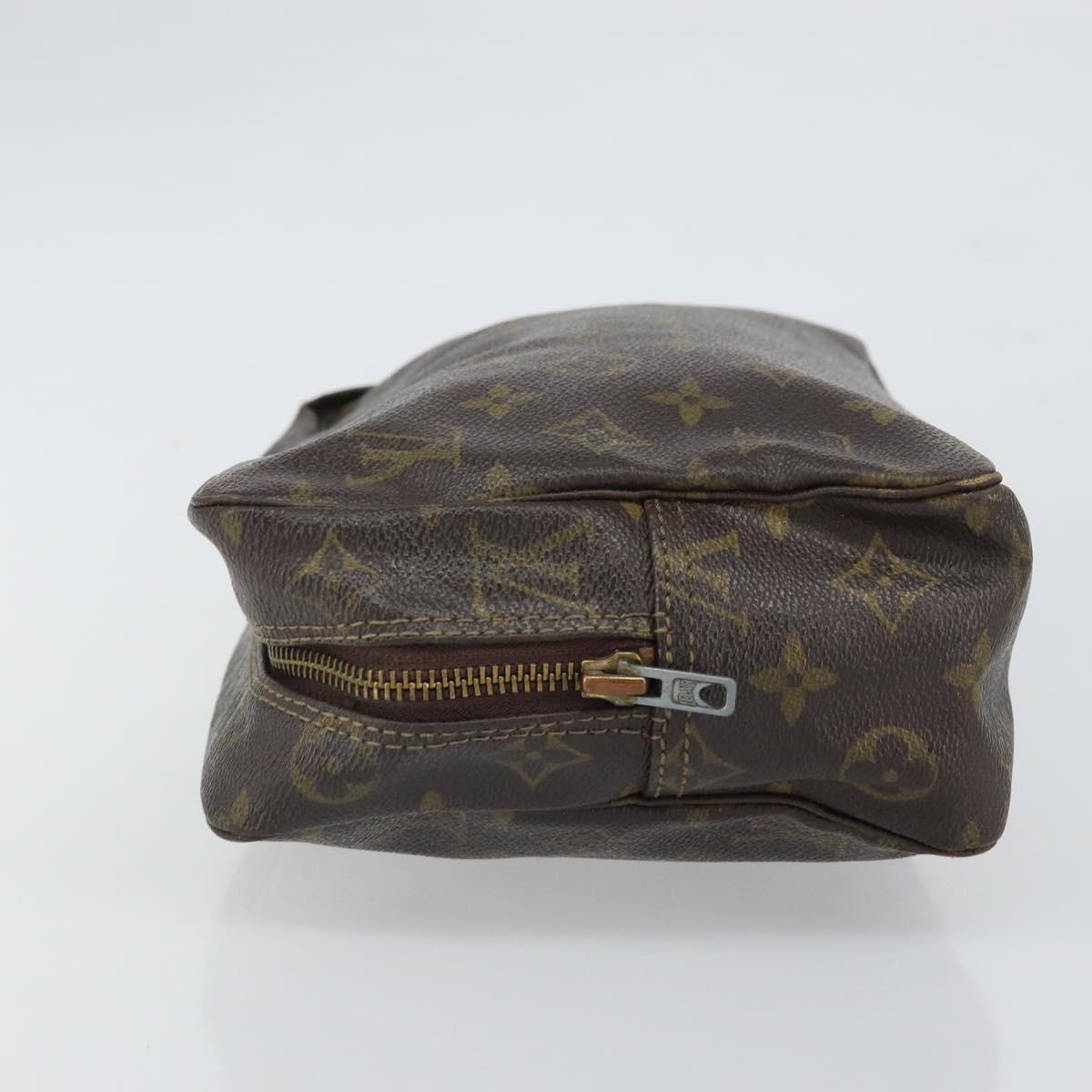 LOUIS VUITTON Monogram Trousse Toilette 28 Clutch Bag Vintage M47522 Auth SW1961