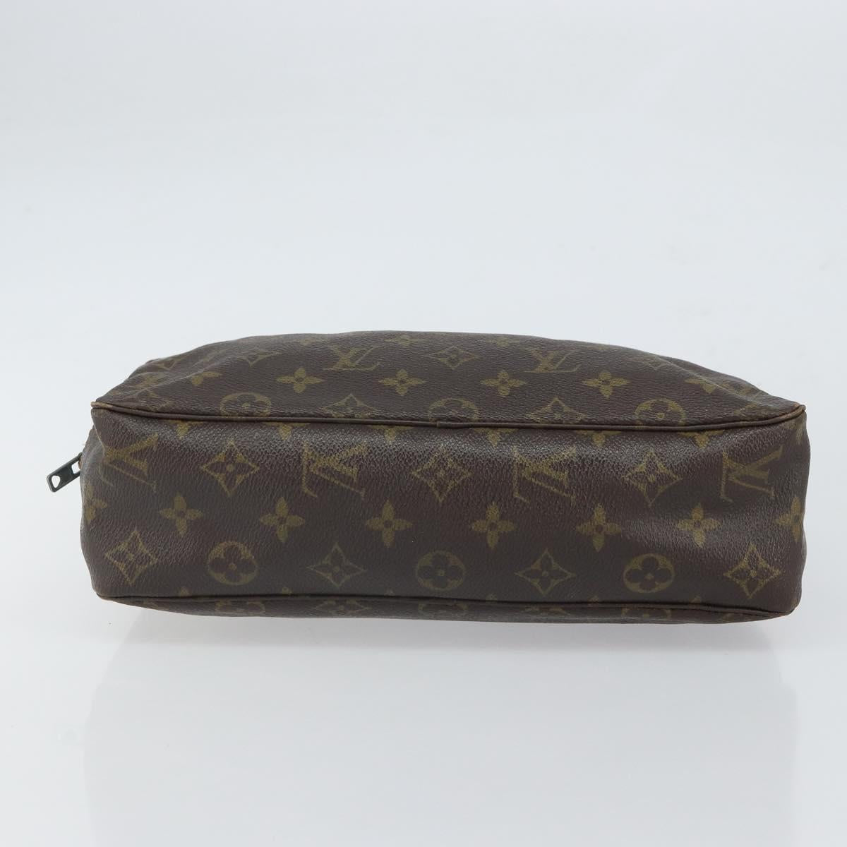 LOUIS VUITTON Monogram Trousse Toilette 28 Clutch Bag Vintage M47522 Auth SW1961