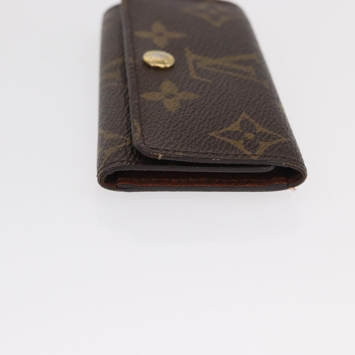 LOUIS VUITTON Monogram Multicles 4 Key Case 2 Set LV Auth SW1981