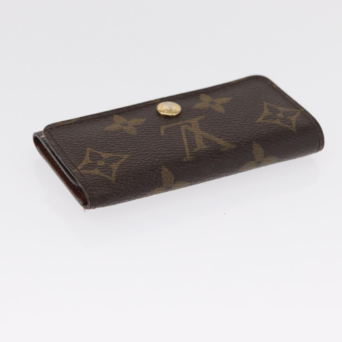 LOUIS VUITTON Monogram Multicles 4 Key Case 2 Set LV Auth SW1981