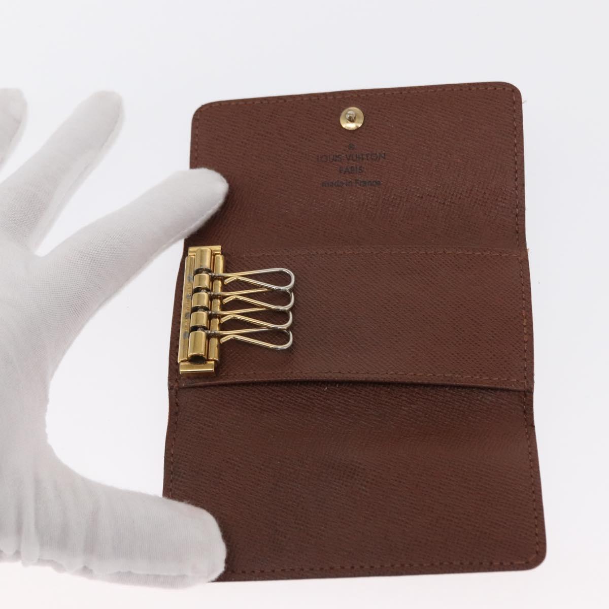 LOUIS VUITTON Monogram Multicles 4 Key Case 2 Set LV Auth SW1981