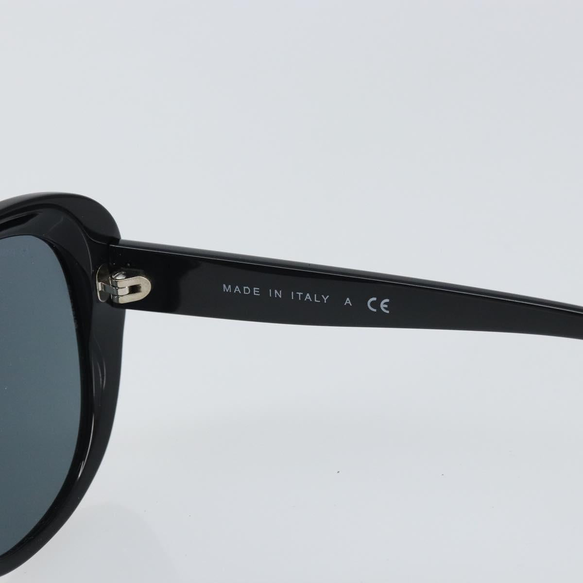 CHANEL Sunglasses plastic Black CC Auth SW1986