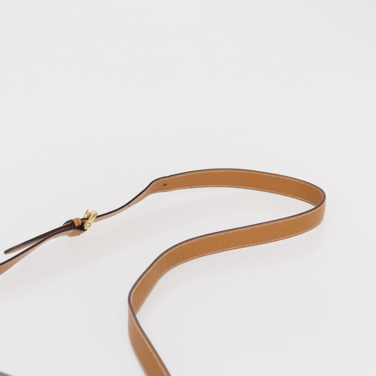 GUCCI Micro GG Supreme Shoulder Bag PVC Beige Gold 001 406 1780 Auth SW2069
