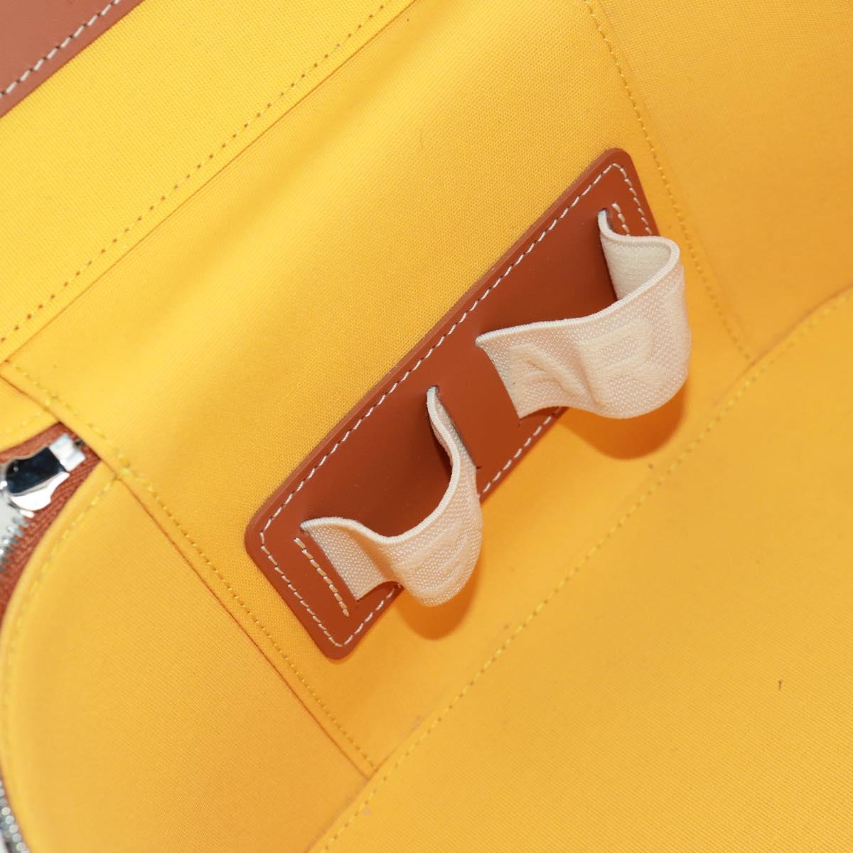 GOYARD Herringbone Vanity Muse PM Bag PVC Leather 2way Brown Auth SW2108SM