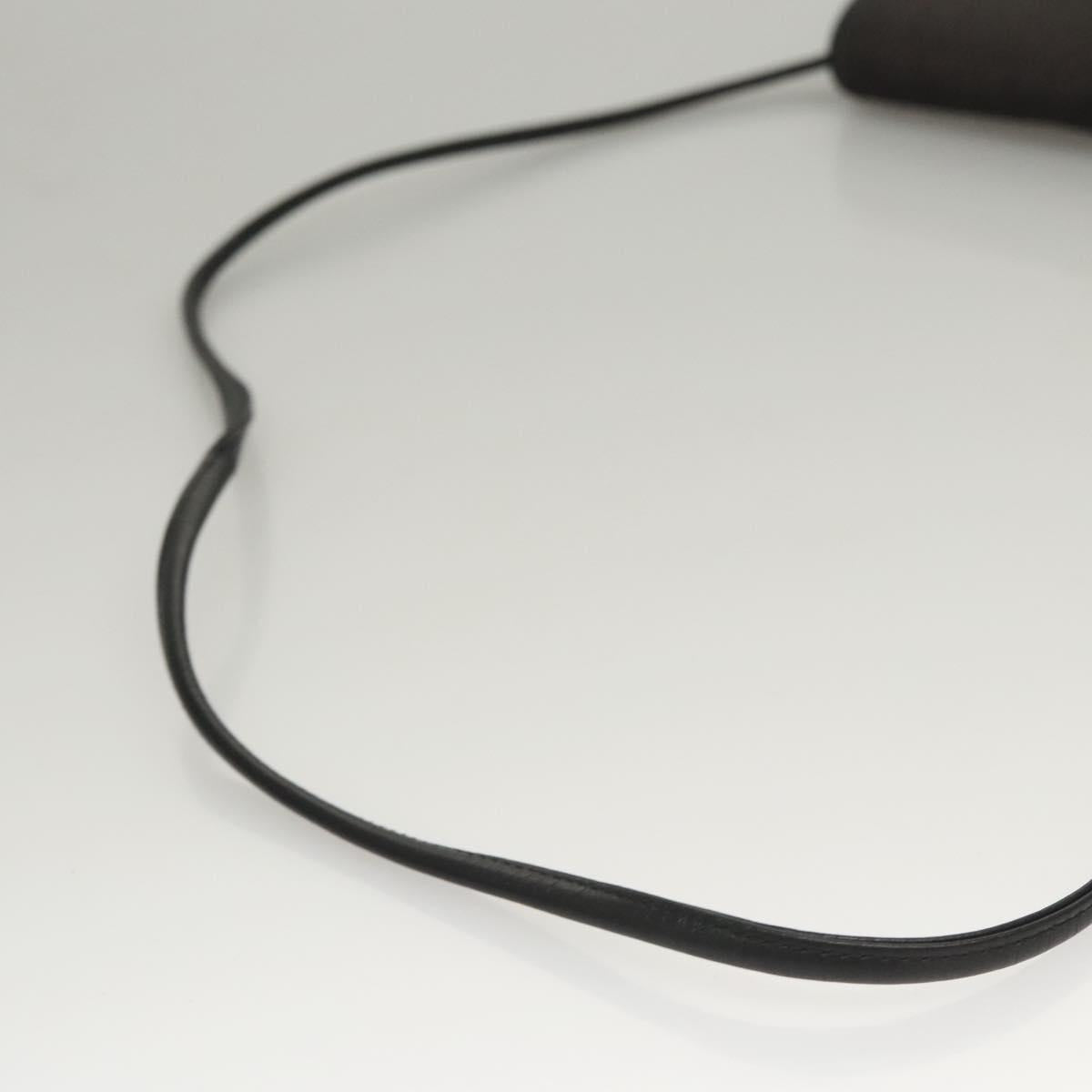 SAINT LAURENT Shoulder Bag Canvas Purple Gold Auth sw211