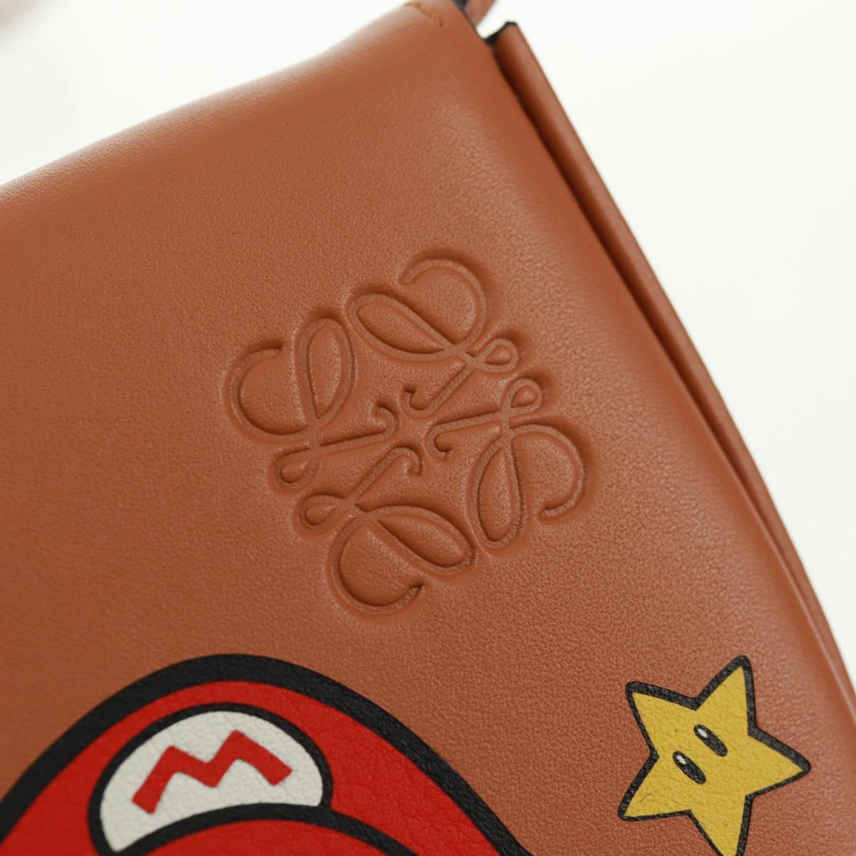 LOEWE PARCO Collaboration Only To 50 Pieces Worldwide Mario Bag Auth SW2124SM