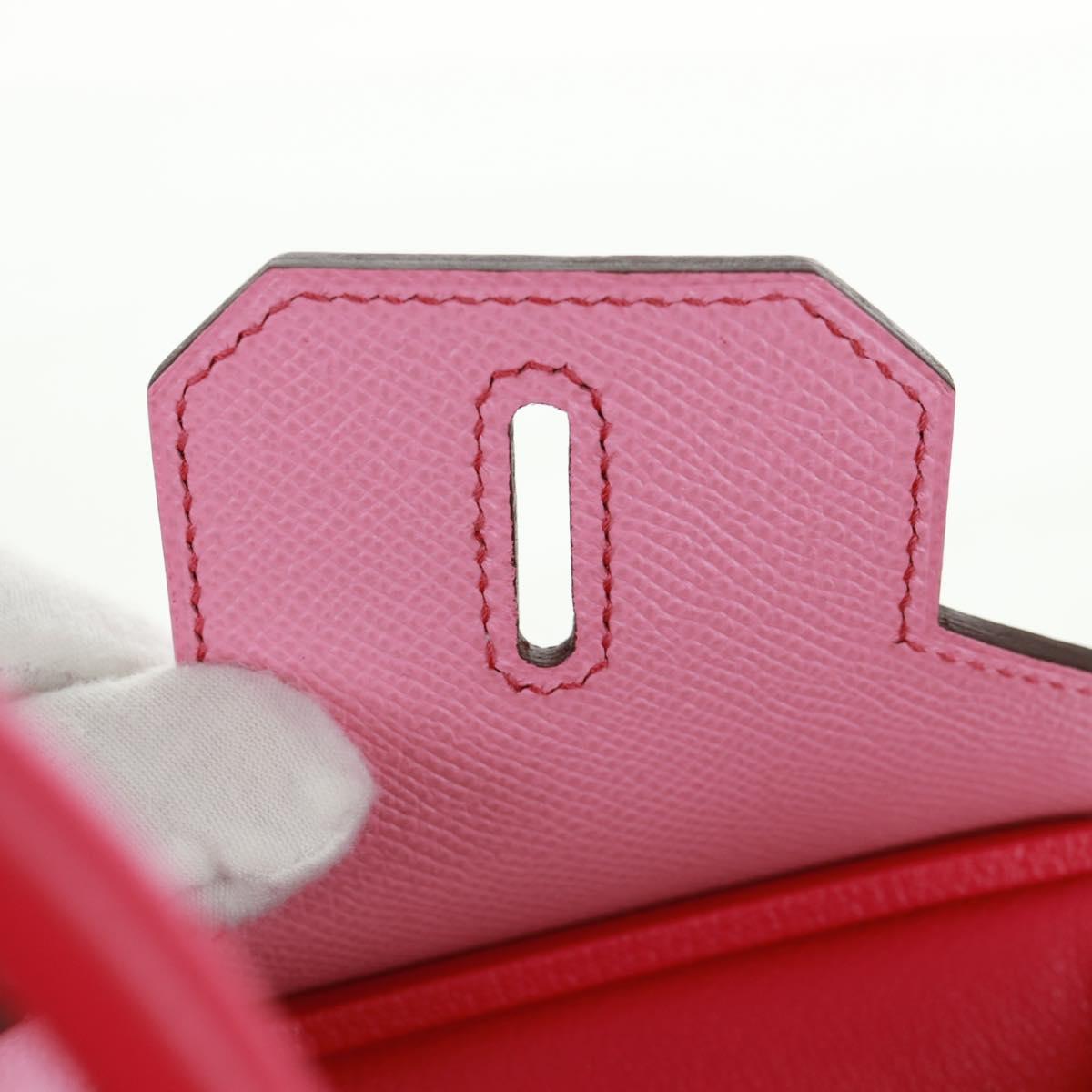 HERMES Birkin 30 Bag Leather SPO Gold Rose Confetti x Rose Tyrian Auth SW2128SM