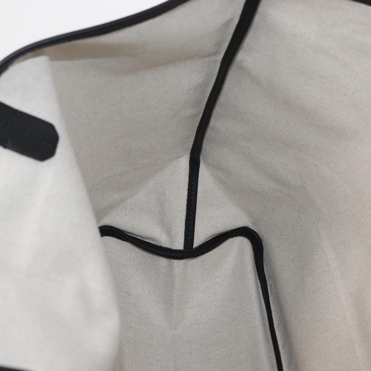 GOYARD Herringbone Saint Louis PM Tote Bag PVC Black Auth SW2134SM