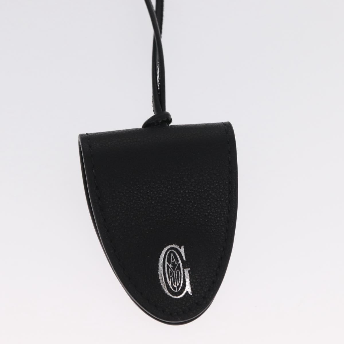 GOYARD Herringbone Saint Louis PM Tote Bag PVC Black Auth SW2134SM