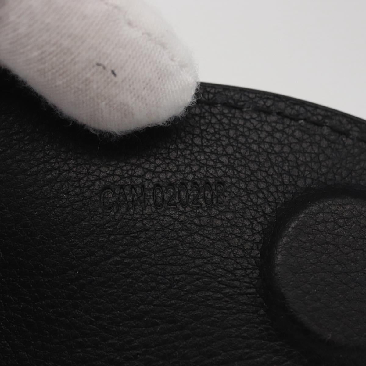 GOYARD Herringbone Saint Louis PM Tote Bag PVC Black Auth SW2134SM