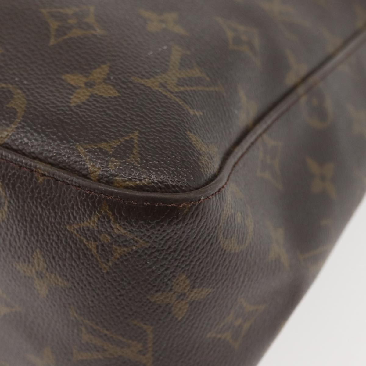 LOUIS VUITTON Monogram Looping GM Shoulder Bag M51145 LV Auth SW2157