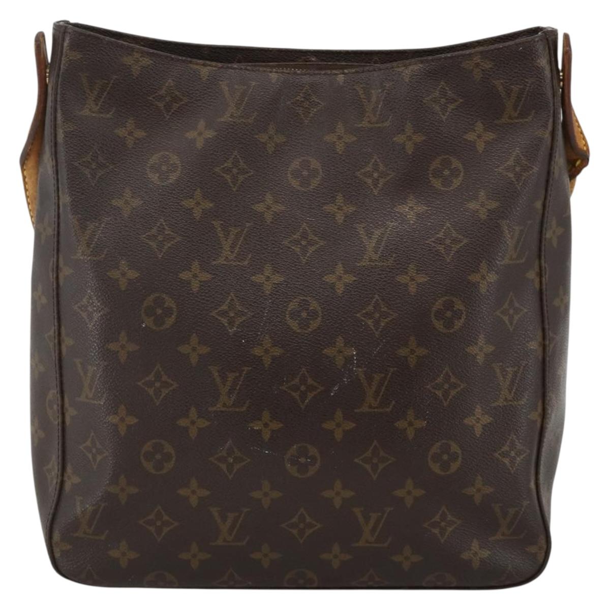 LOUIS VUITTON Monogram Looping GM Shoulder Bag M51145 LV Auth SW2157