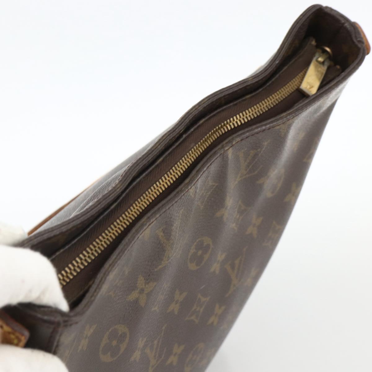 LOUIS VUITTON Monogram Looping GM Shoulder Bag M51145 LV Auth SW2157