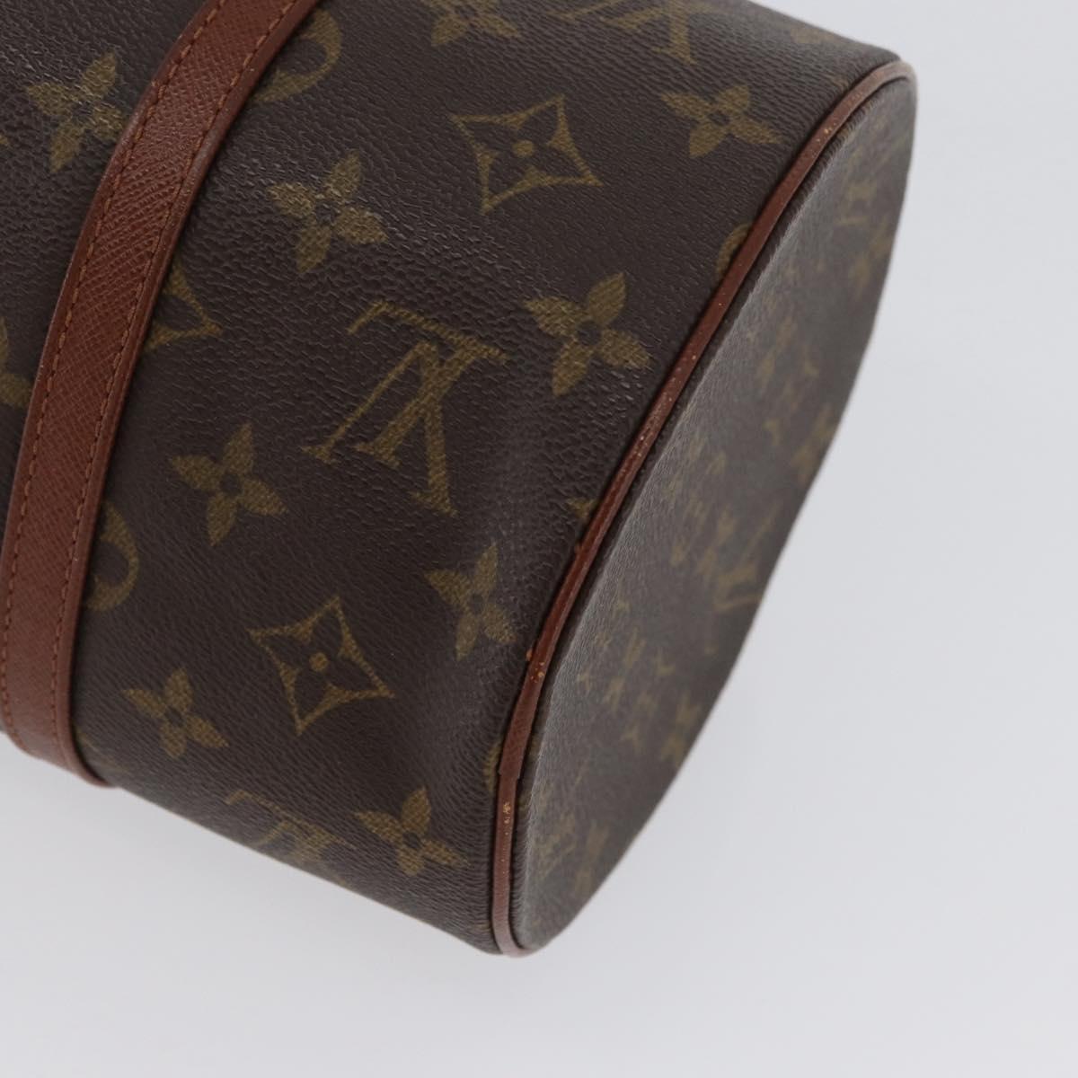 LOUIS VUITTON Monogram Papillon 30 Hand Bag M51385 LV Auth SW2158A