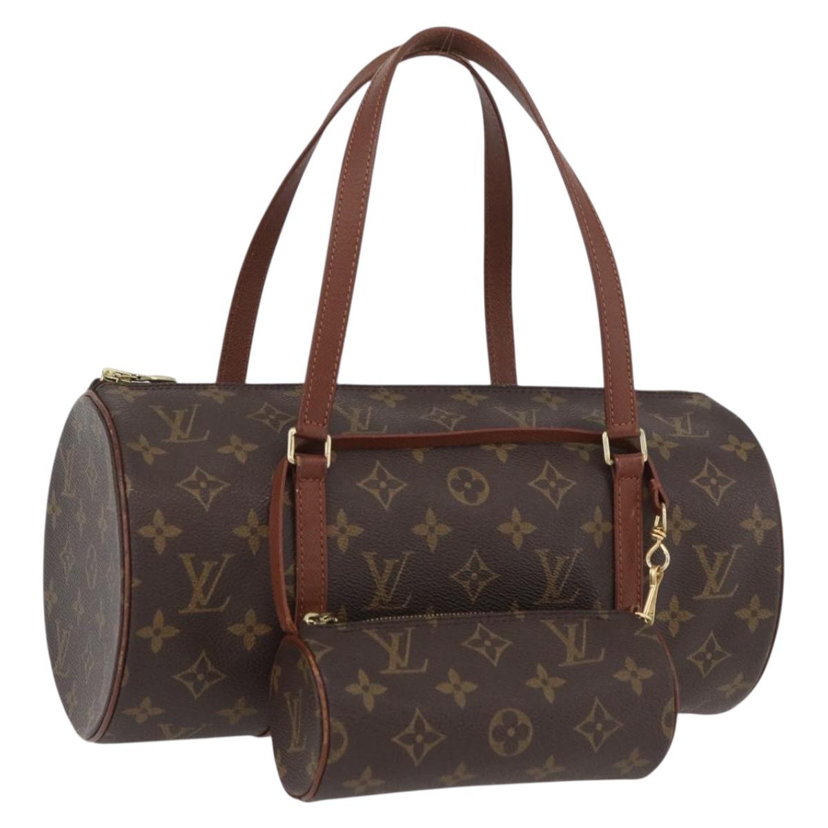 LOUIS VUITTON Monogram Papillon 30 Hand Bag M51385 LV Auth SW2158A