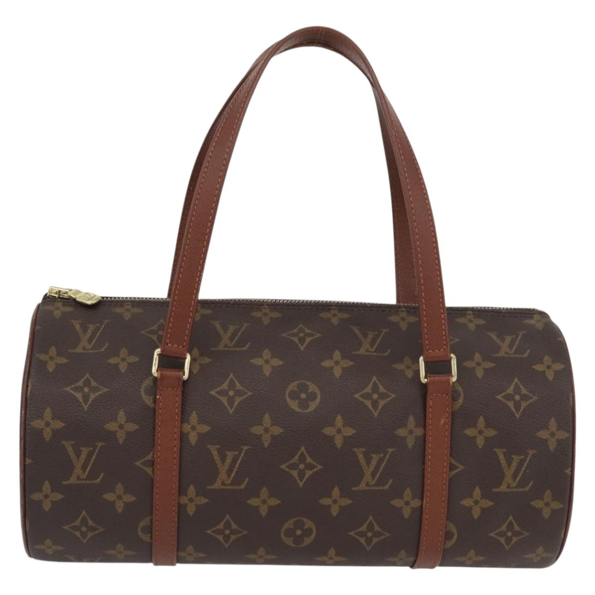 LOUIS VUITTON Monogram Papillon 30 Hand Bag M51385 LV Auth SW2158A