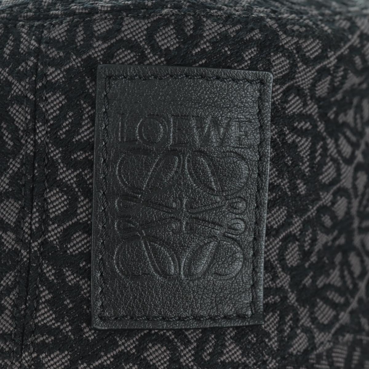 LOEWE Anagram Ghibli Spirited Away No Face Bucket Hat Black Auth SW2255SM