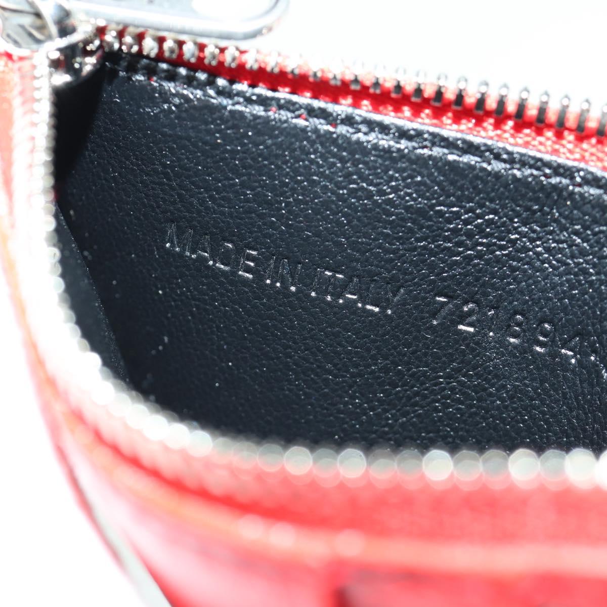 BALENCIAGA adidas Collaboration Fragment Case Leather Red 721894 Auth SW2295M