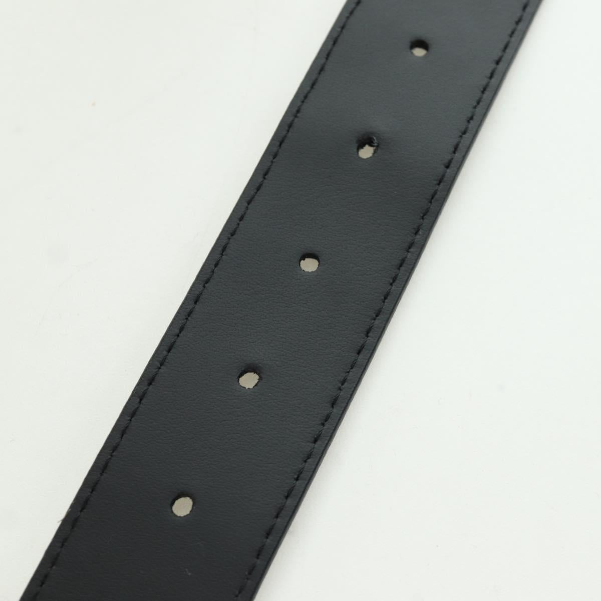 LOUIS VUITTON Taiga Ceinture Metropole Belt 41.7"" Ardoise M0002 LV Auth SW2308V