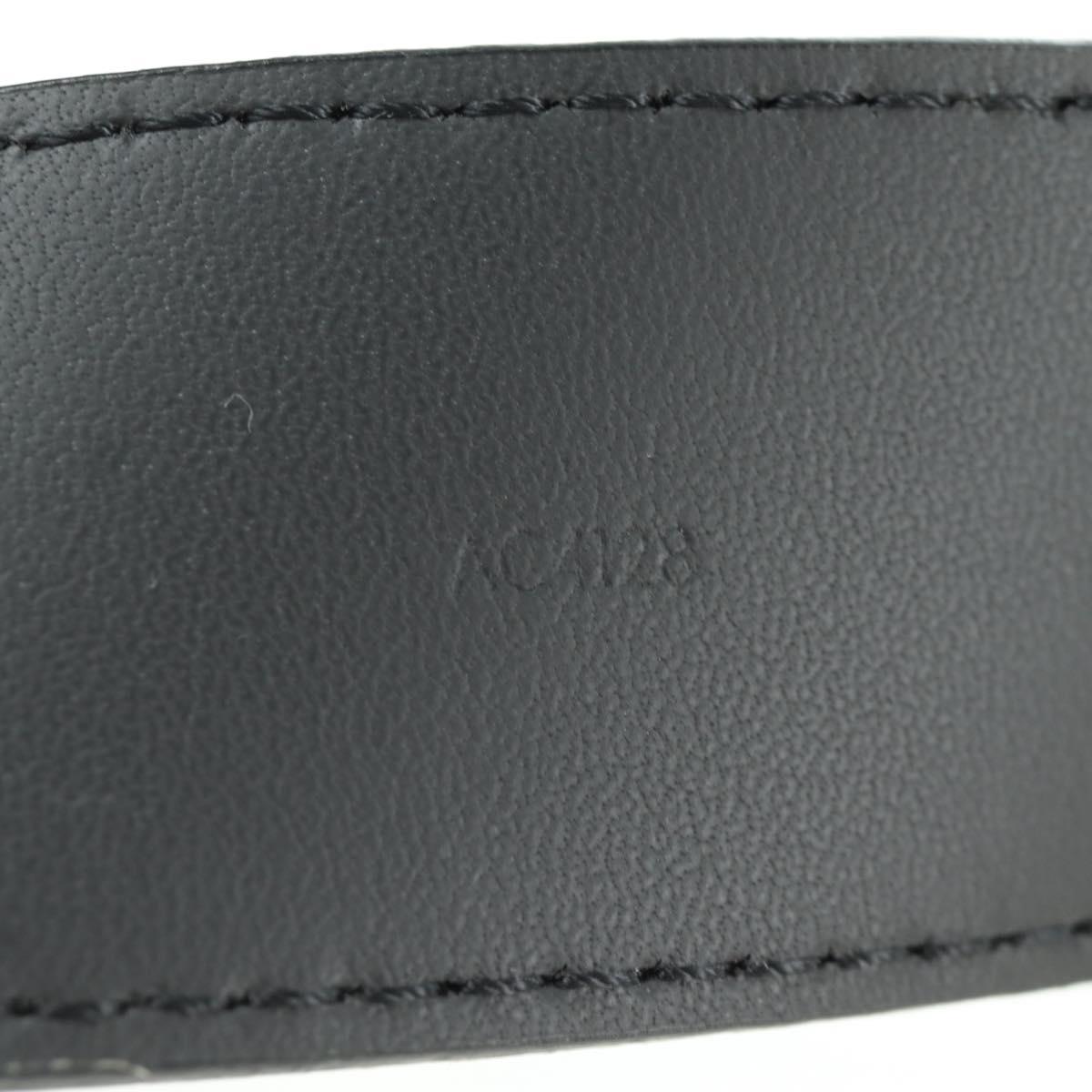 LOUIS VUITTON Taiga Ceinture Metropole Belt 41.7"" Ardoise M0002 LV Auth SW2308V