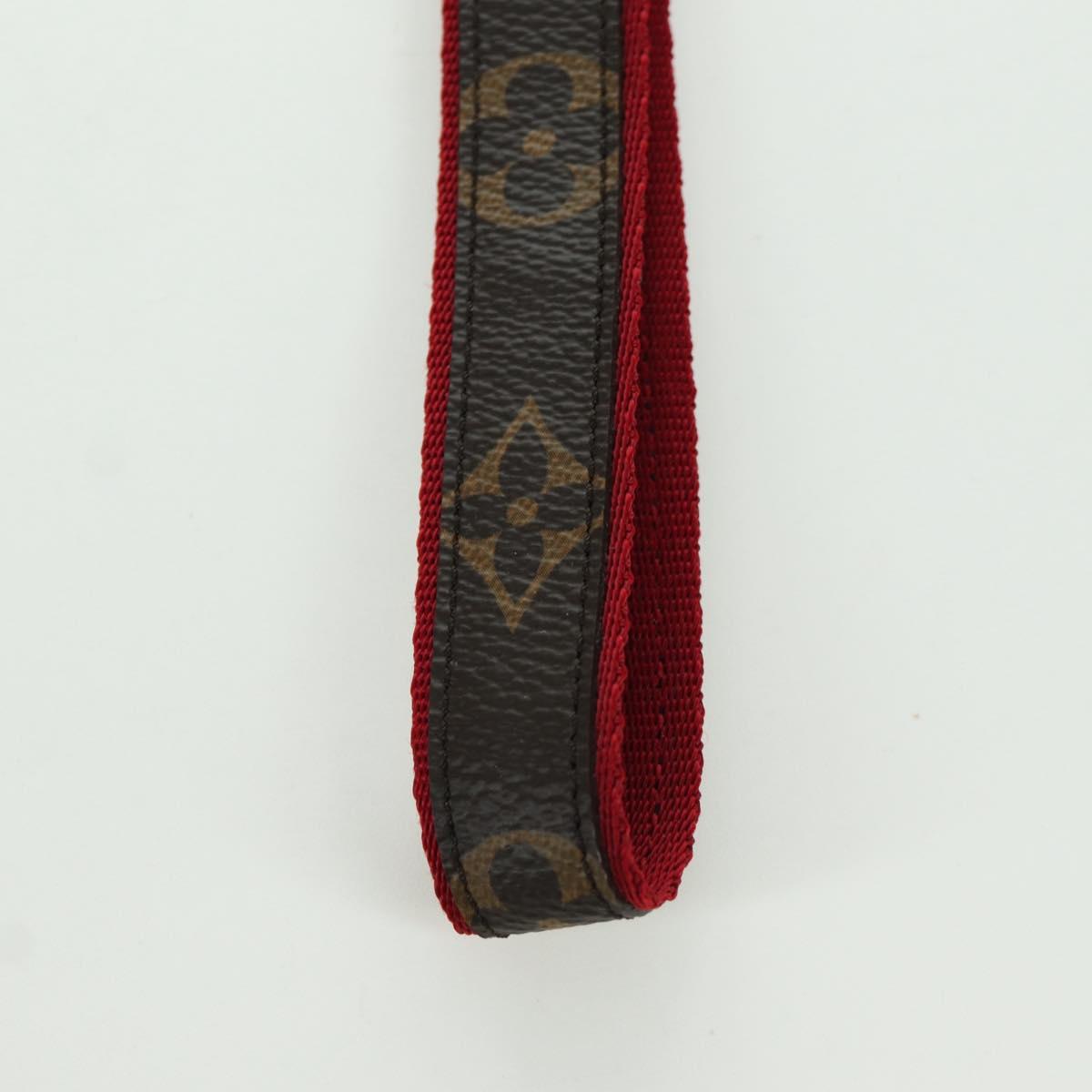 LOUIS VUITTON Monogram Porte Cles Sangle Charm MP1959 LV Auth SW2310M