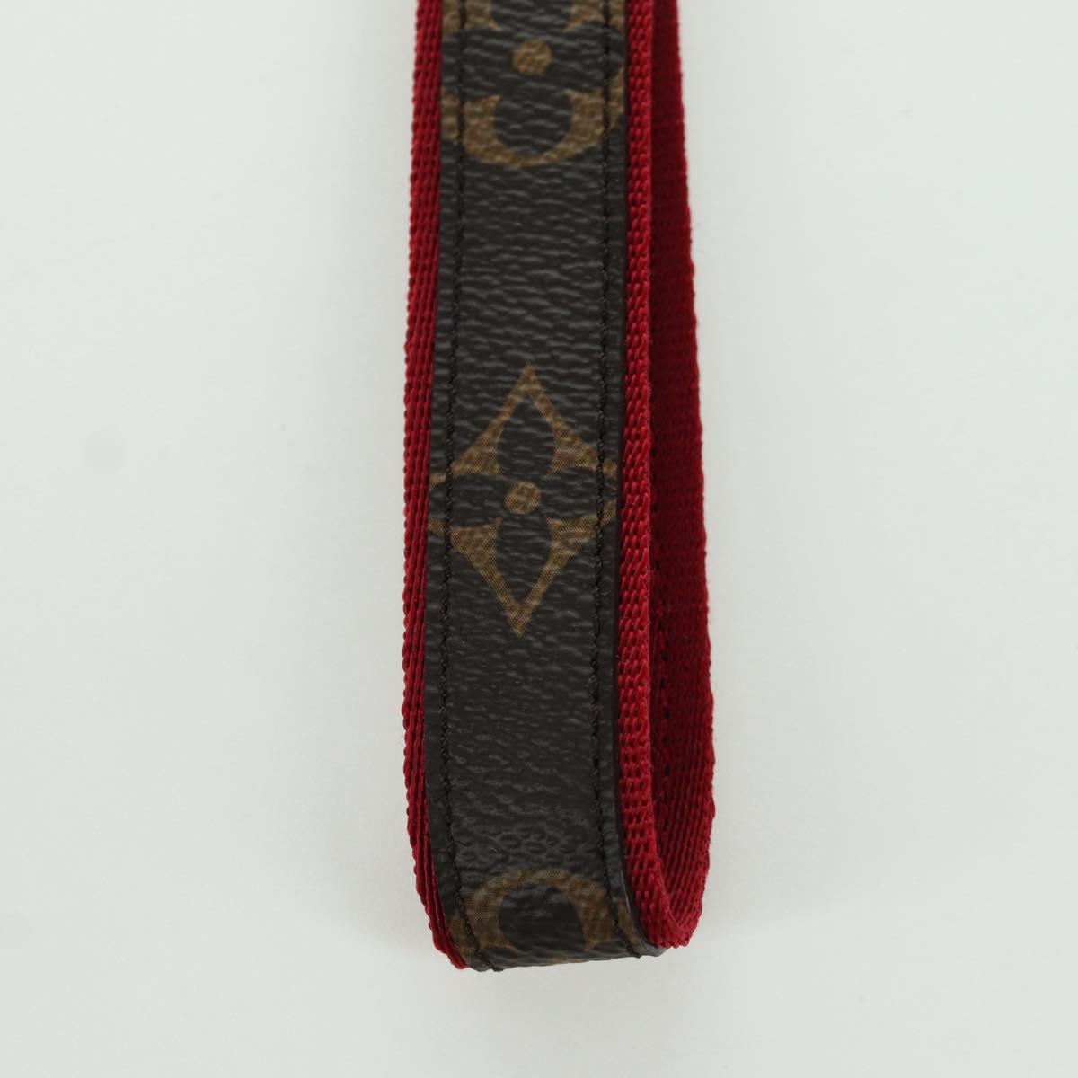 LOUIS VUITTON Monogram Porte Cles Sangle Charm MP1959 LV Auth SW2310M