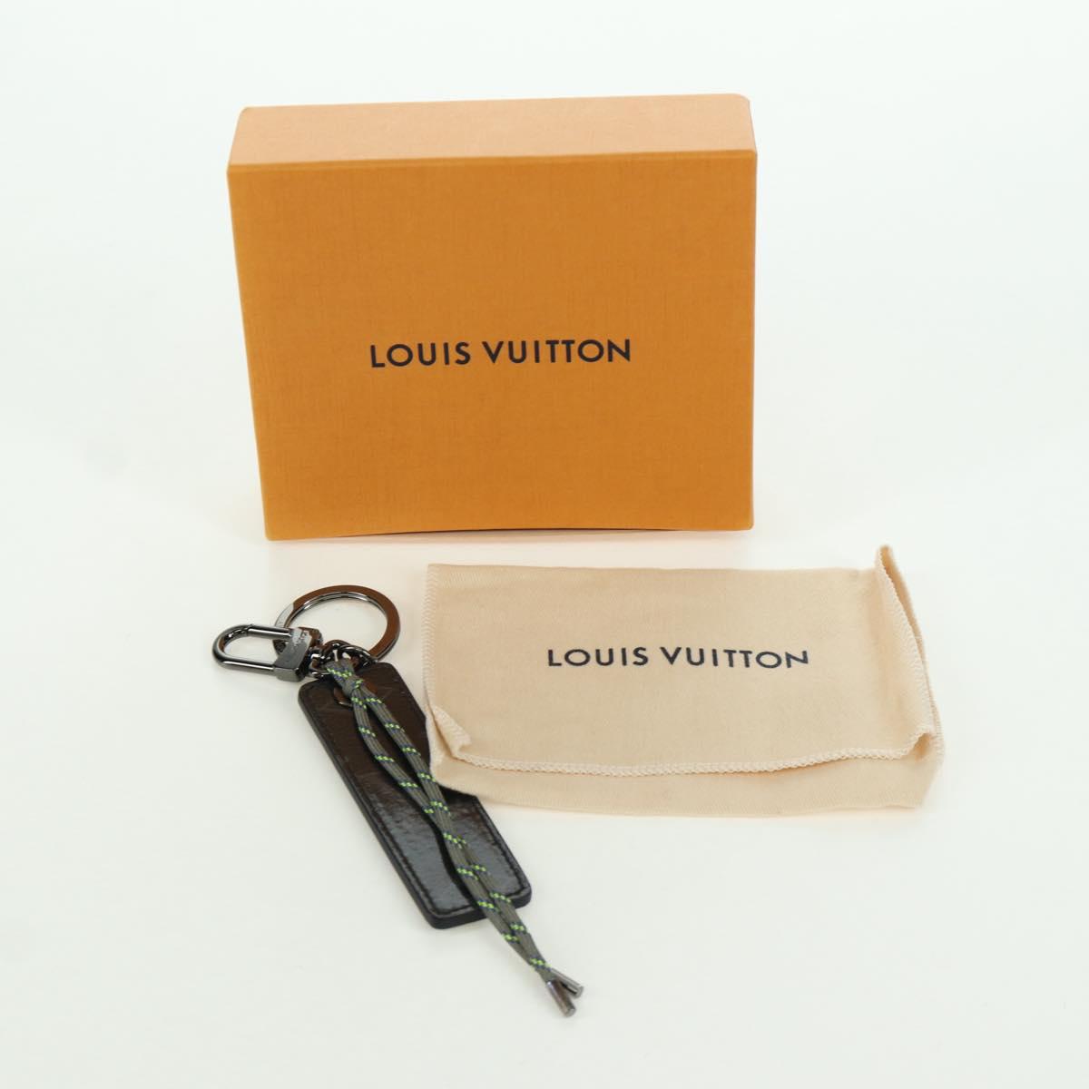LOUIS VUITTON Eclipse Glaze Porte Cles Tag Key Holder MP0929 LV Auth SW2313M