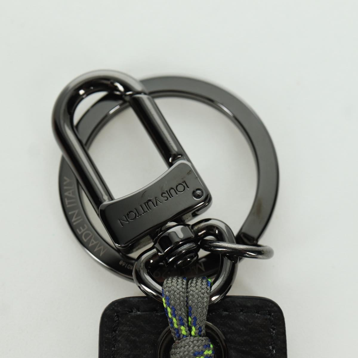 LOUIS VUITTON Eclipse Glaze Porte Cles Tag Key Holder MP0929 LV Auth SW2313M