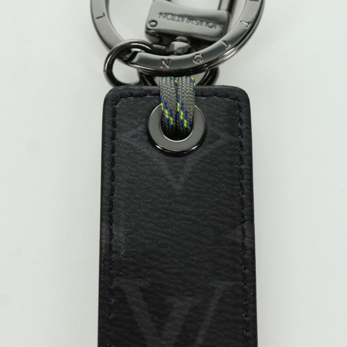 LOUIS VUITTON Eclipse Glaze Porte Cles Tag Key Holder MP0929 LV Auth SW2313M