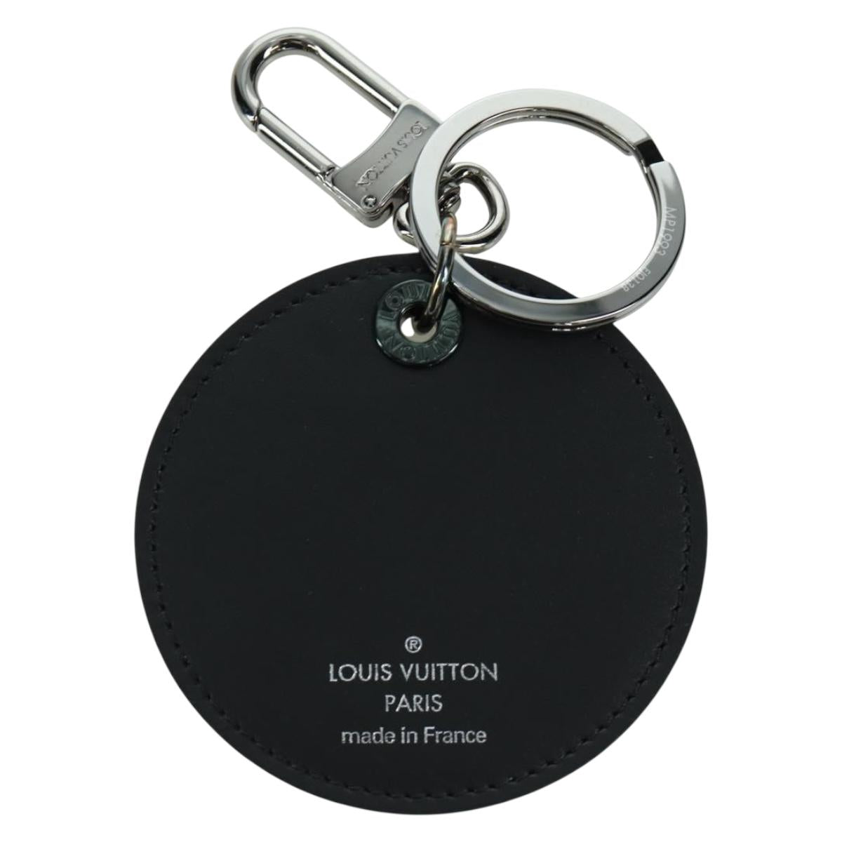 LOUIS VUITTON Monogram Eclipse Porte ClesVivienne Charm MP1993 LV Auth SW2315M