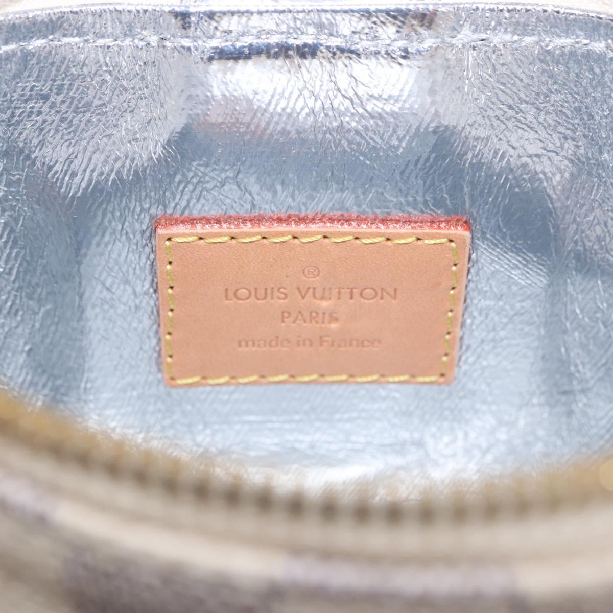 LOUIS VUITTON Damier Azur Bottle Holder Porte Boutille Bag GI0373 Auth SW2336SAM