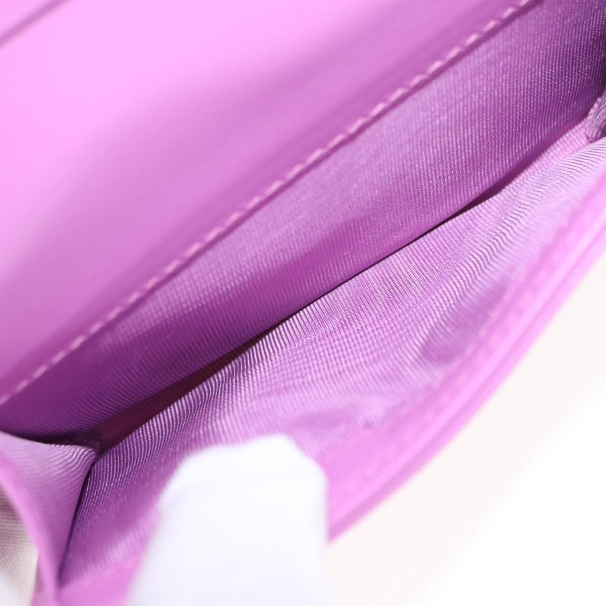 GUCCI GG Canvas Card Case Purple 783120 Auth SW2352SM