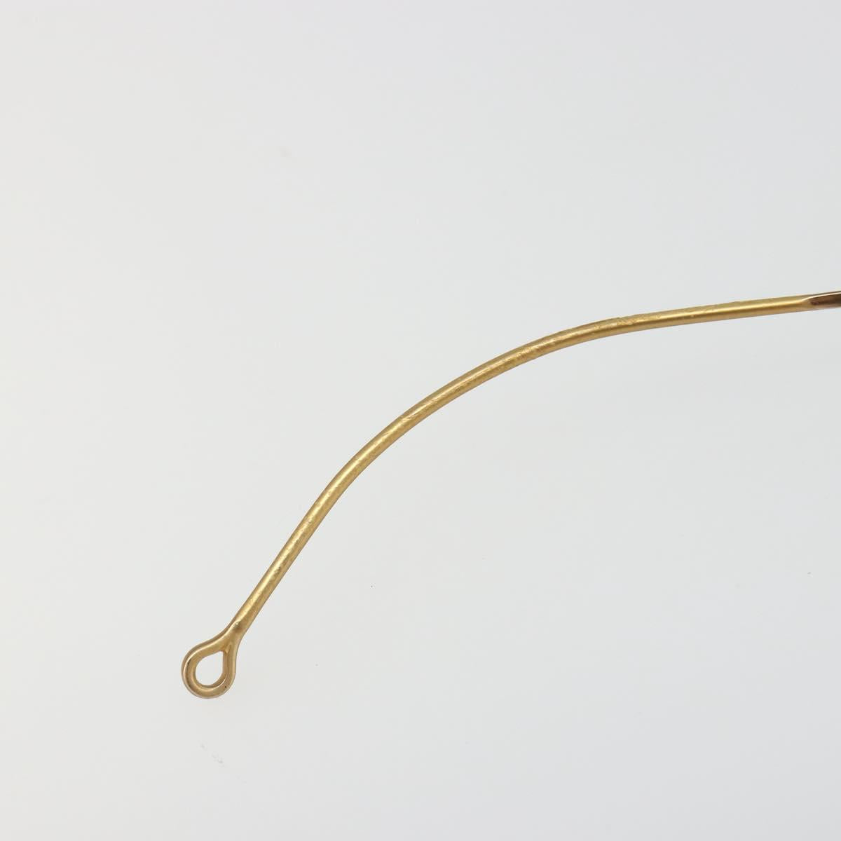 Christian Dior Sunglasses Metal Gold Auth SW2353V