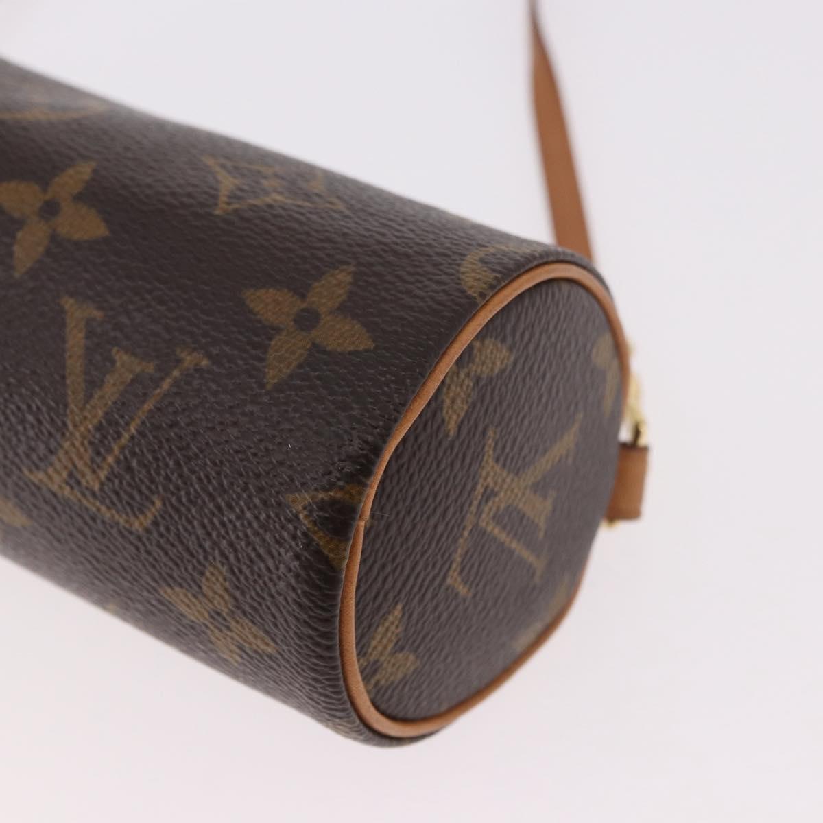 LOUIS VUITTON Monogram Papillon Pouch LV Auth SW2355