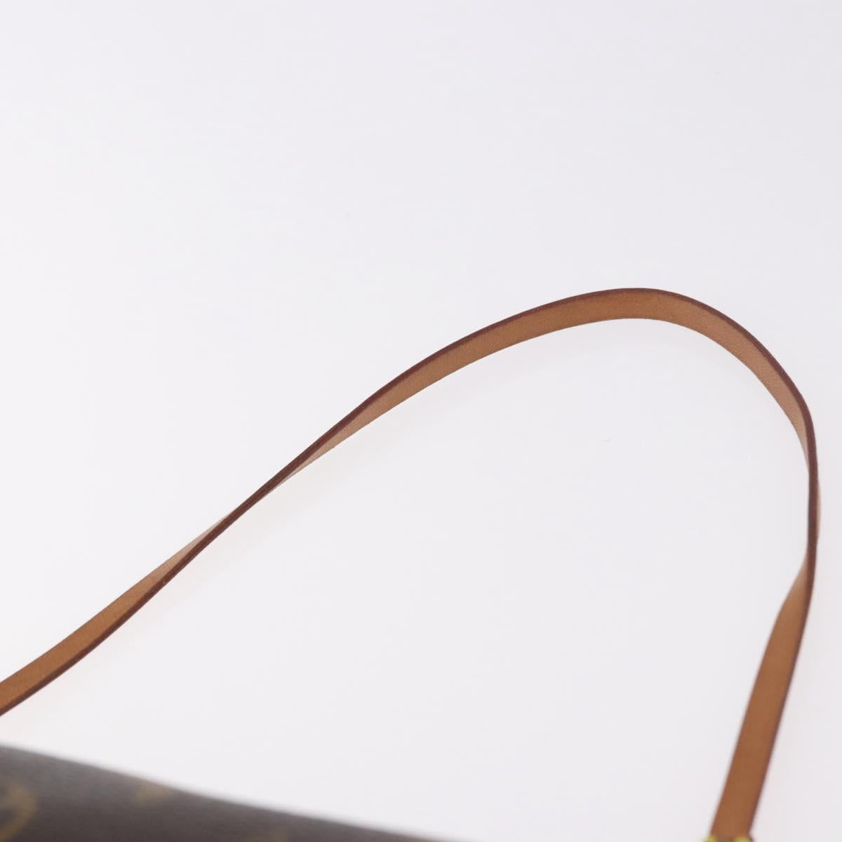 LOUIS VUITTON Monogram Papillon Pouch LV Auth SW2355