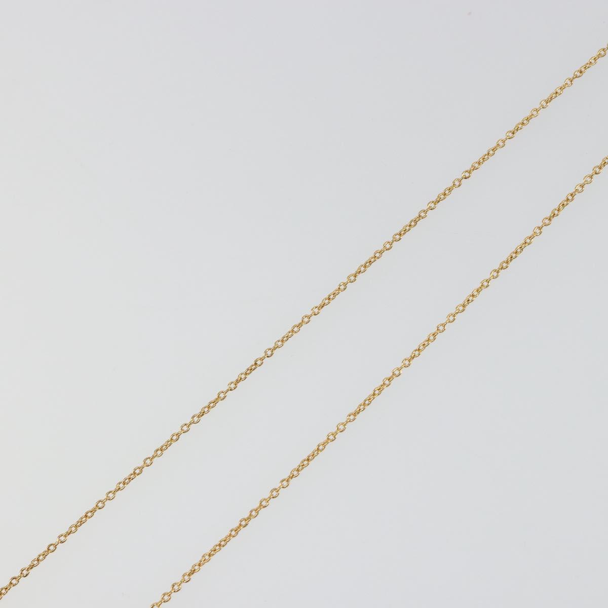 GIVENCHY Necklace metal Gold Auth SW2362