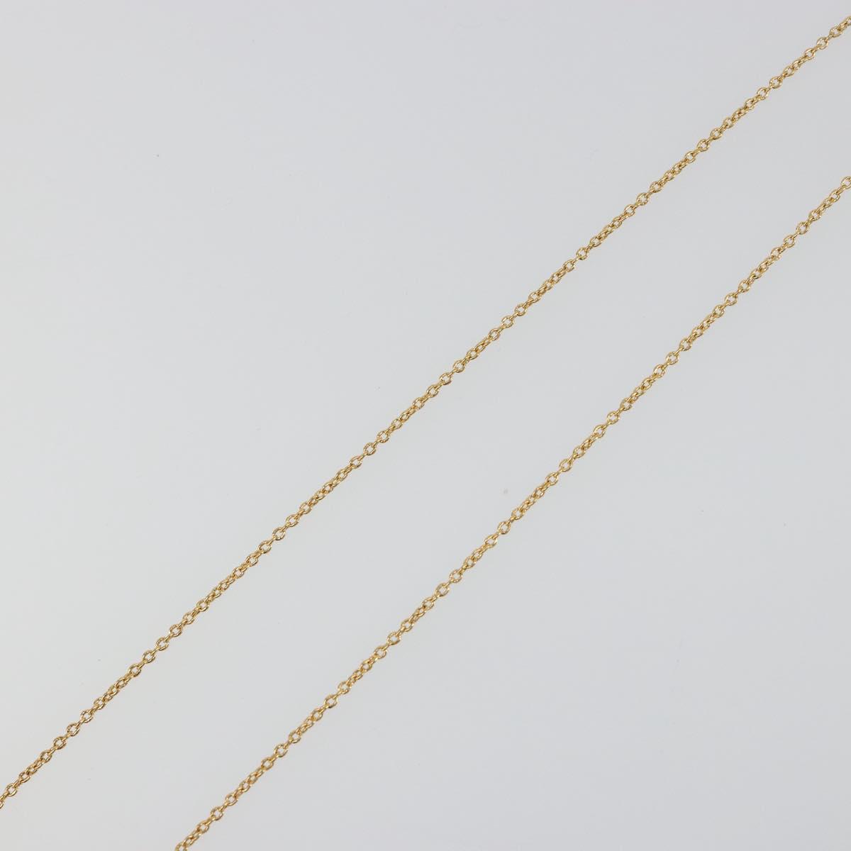 GIVENCHY Necklace metal Gold Auth SW2362