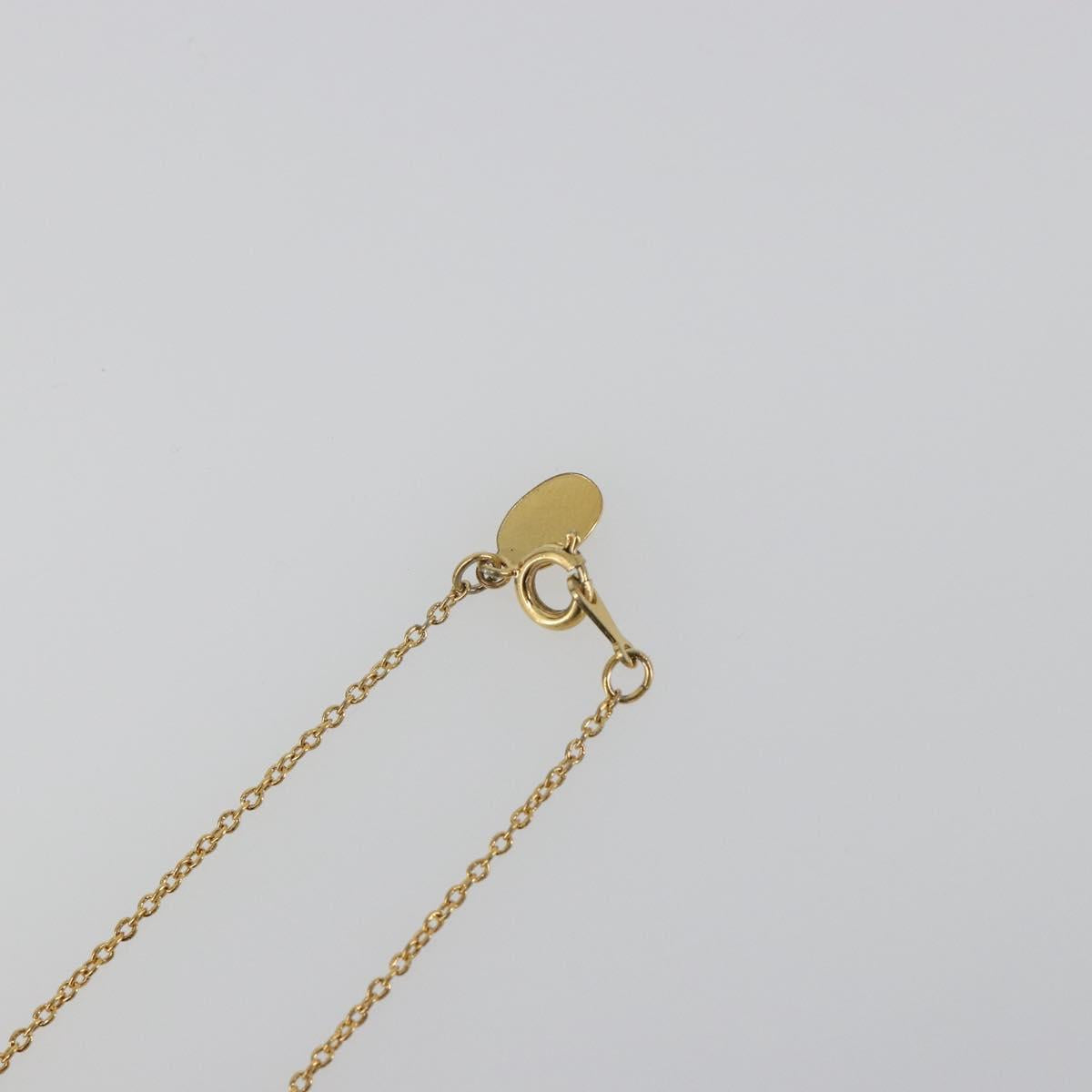 GIVENCHY Necklace metal Gold Auth SW2362