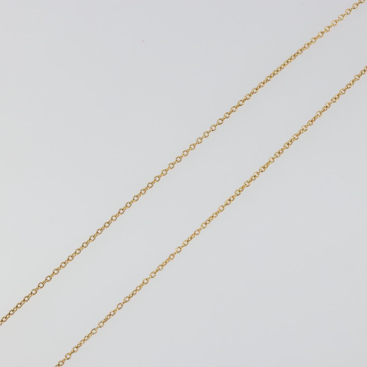 GIVENCHY Necklace metal Gold Auth SW2364