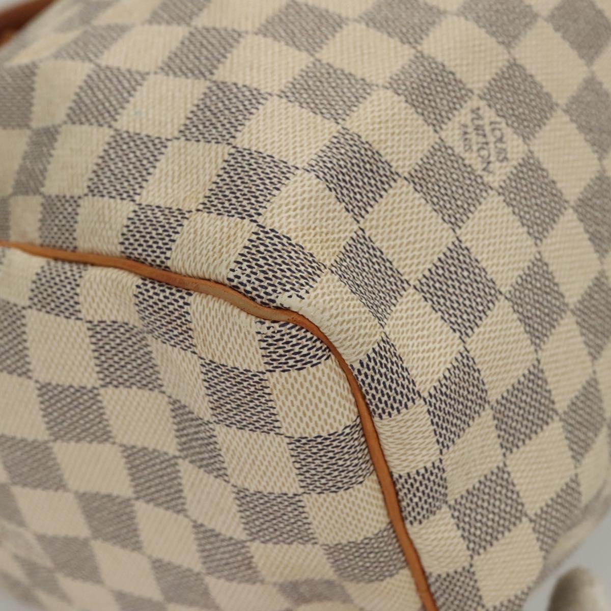 LOUIS VUITTON Damier Azur Speedy 30 Hand Bag N41533 LV Auth sw237